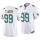 Miami Dolphins #99 Jason Taylor White Men's&Youth Jersey