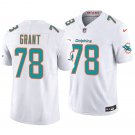Miami Dolphins #78 Kenneth Grant White Men's&Youth Jersey