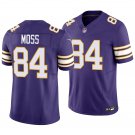 Minnesota Vikings #84 Randy Moss Purple Classic Men's&Youth Jersey