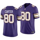 Minnesota Vikings #80 Cris Carter Purple Classic Men's&Youth Jersey