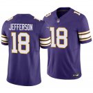 Minnesota Vikings #18 Justin Jefferson Purple Classic Men's&Youth Jersey