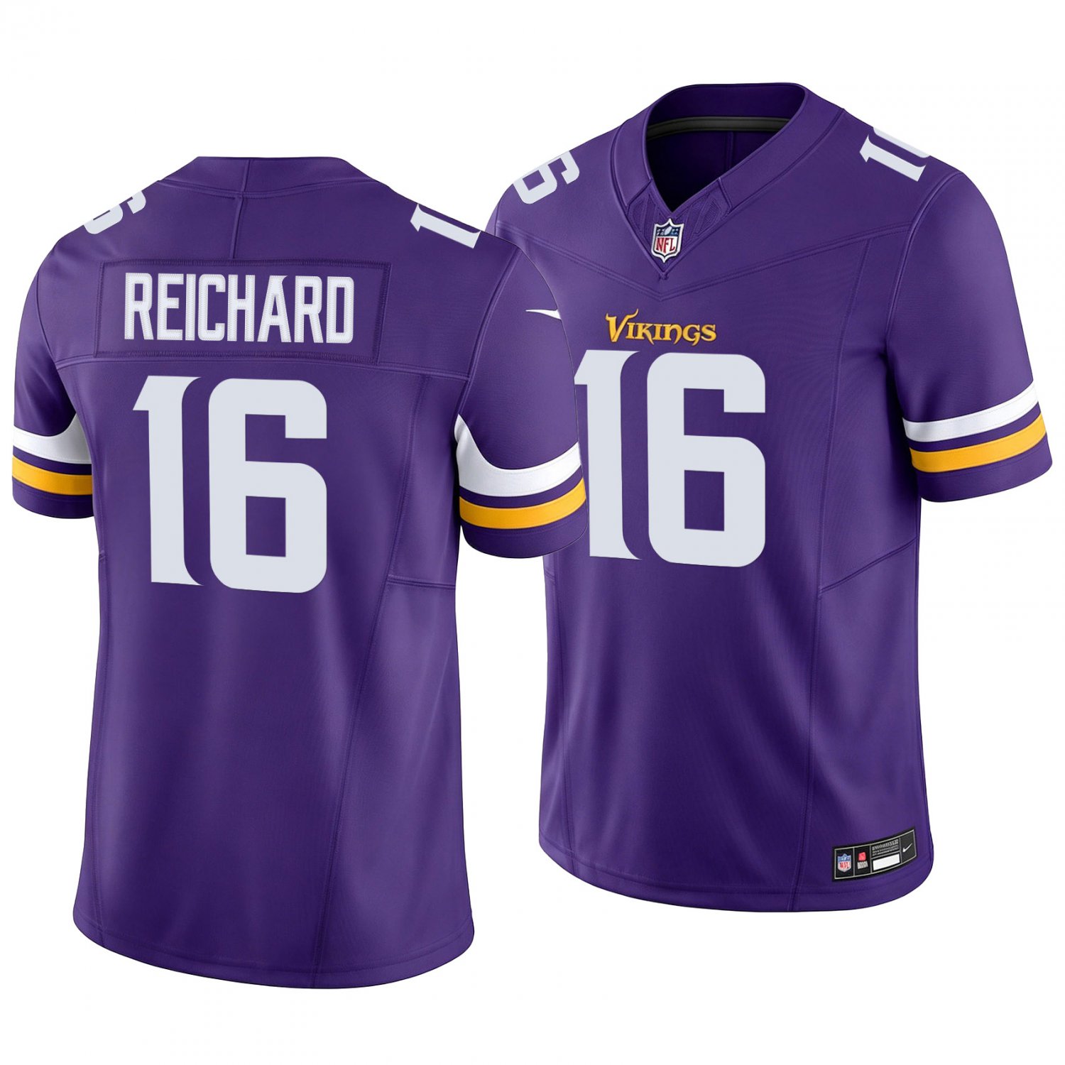 Minnesota Vikings #16 Will Reichard Purple Men's&Youth Jersey