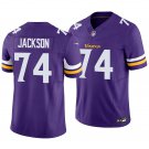 Minnesota Vikings #74 Donovan Jackson Purple Men's&Youth Jersey