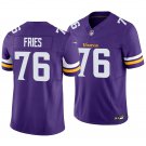 Minnesota Vikings #76 Will Fries Purple Men's&Youth Jersey