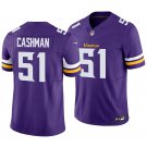 Minnesota Vikings #51 Blake Cashman Purple Men's&Youth Jersey
