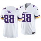 Minnesota Vikings #88 Alan Page White Men's&Youth Jersey