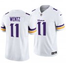 Minnesota Vikings #11 Carson Wentz White Men's&Youth Jersey