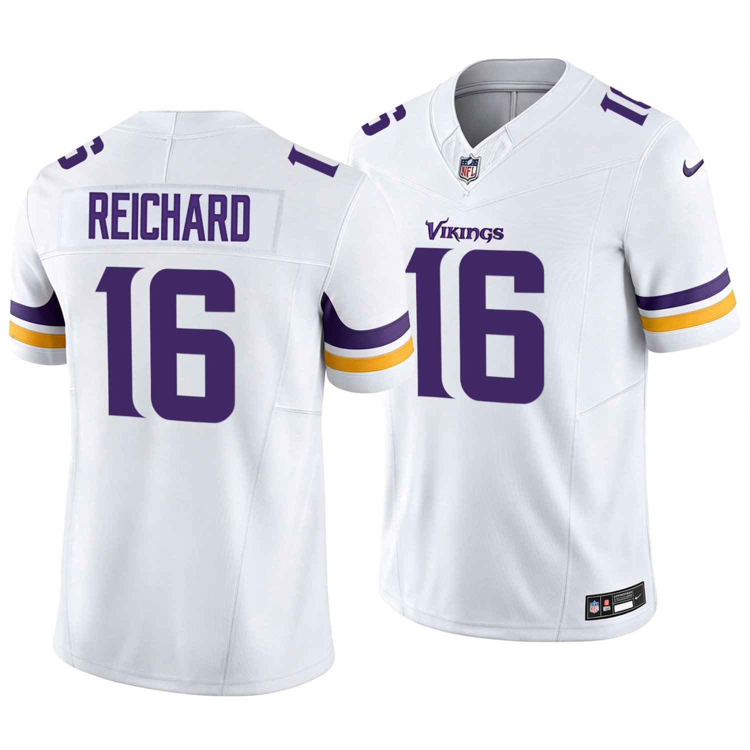 Minnesota Vikings #16 Will Reichard White Men's&Youth Jersey