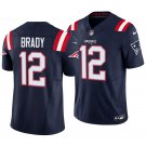 New England Patriots #12 Tom Brady Navy Men's&Youth Jersey