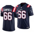 New England Patriots #66 Will Campbell Navy Men's&Youth Jersey