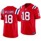 New England Patriots #18 Kyle Williams Red Men's&Youth Jersey