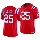 New England Patriots #25 Marcus Jones Red Men's&Youth Jersey