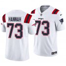 New England Patriots #73 John Hannah White Men's&Youth Jersey