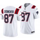New England Patriots #87 Rob Gronkowski White Men's&Youth Jersey