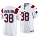 New England Patriots #38 Rhamondre Stevenson White Men's&Youth Jersey
