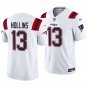 New England Patriots #13 Mack Hollins White Men's&Youth Jersey