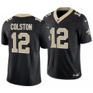 New Orleans Saints #12 Marques Colston Black Men's&Youth Jersey