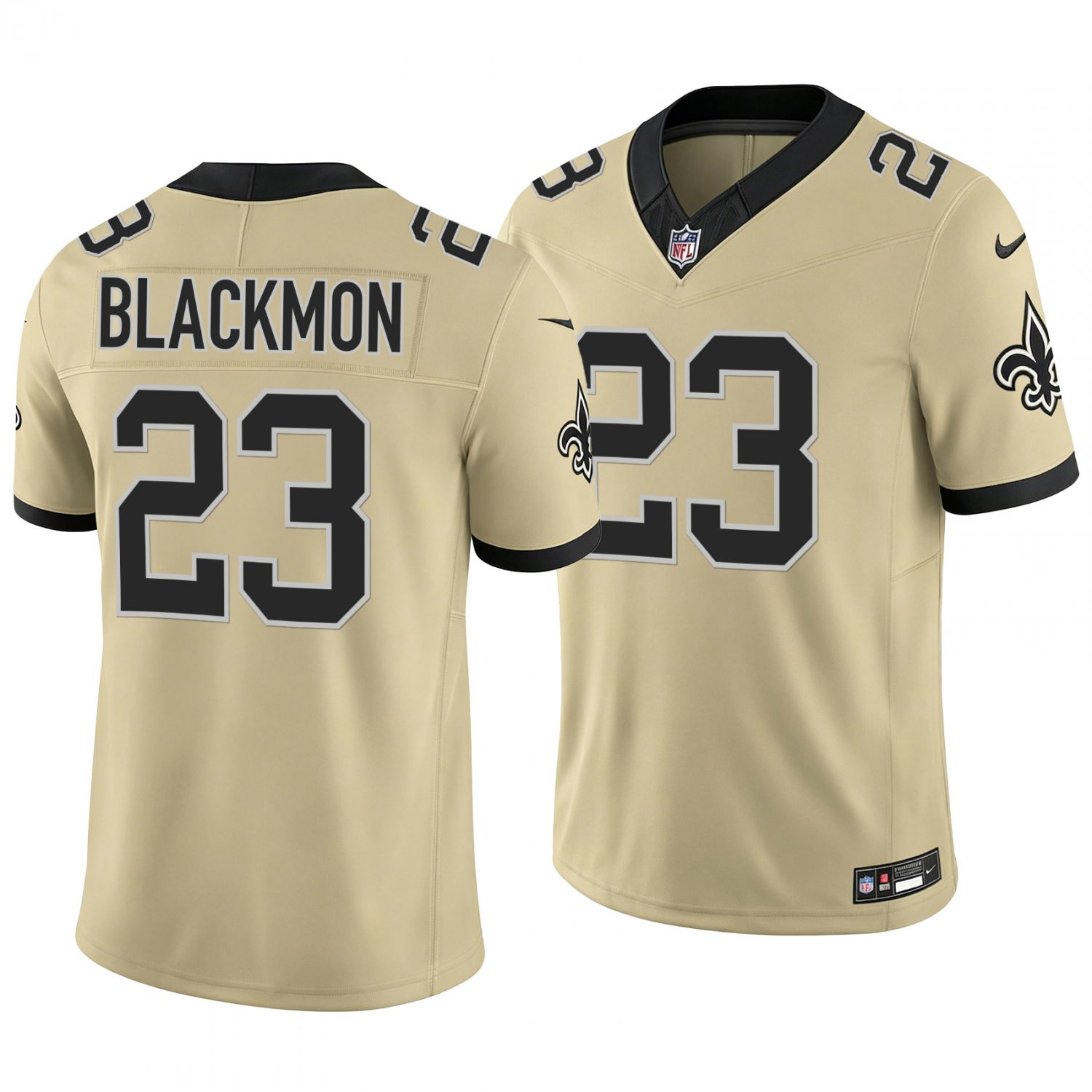 New Orleans Saints #23 Julian Blackmon Gold Men's&Youth Jersey