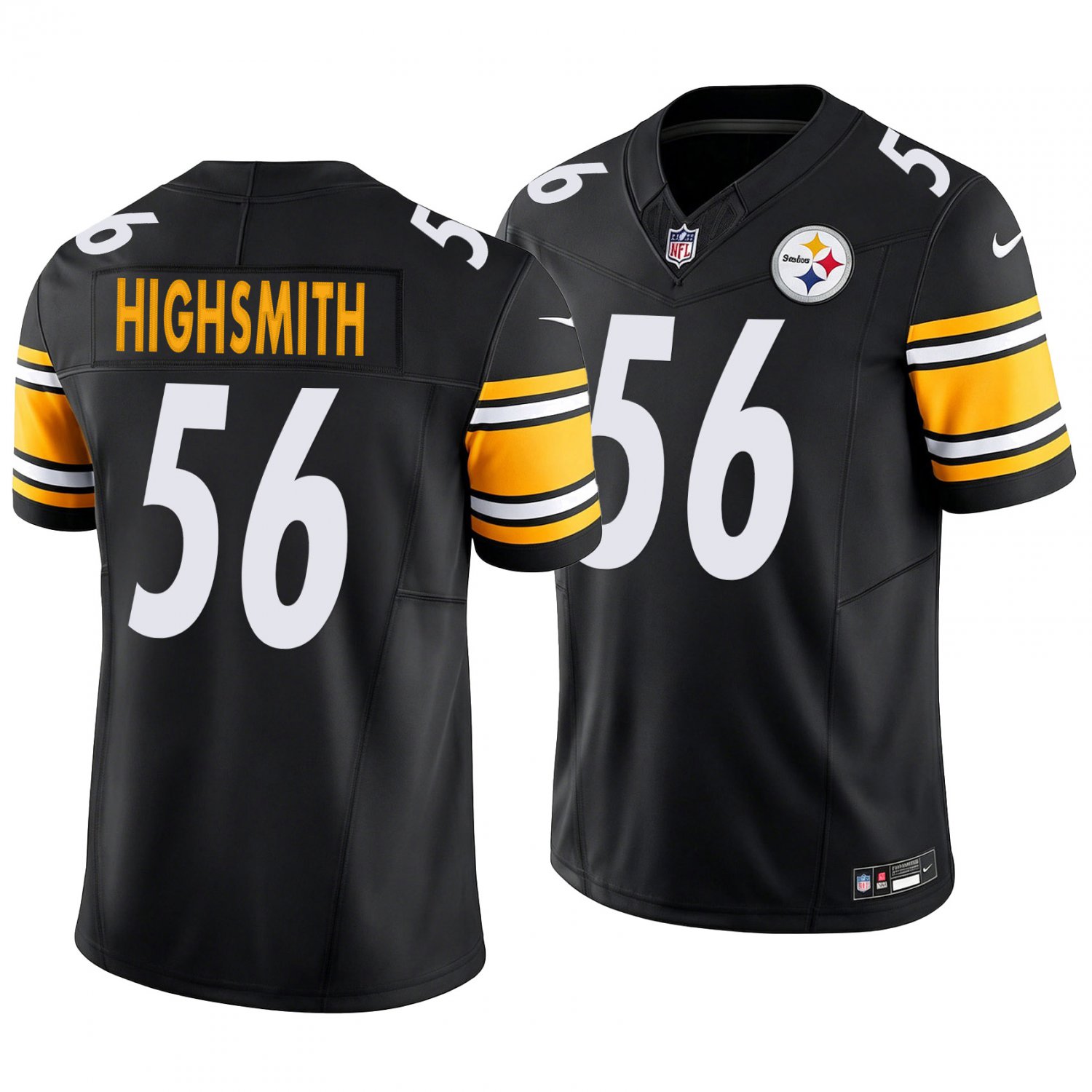 Pittsburgh Steelers #56 Alex Highsmith Black Men's&Youth Jersey