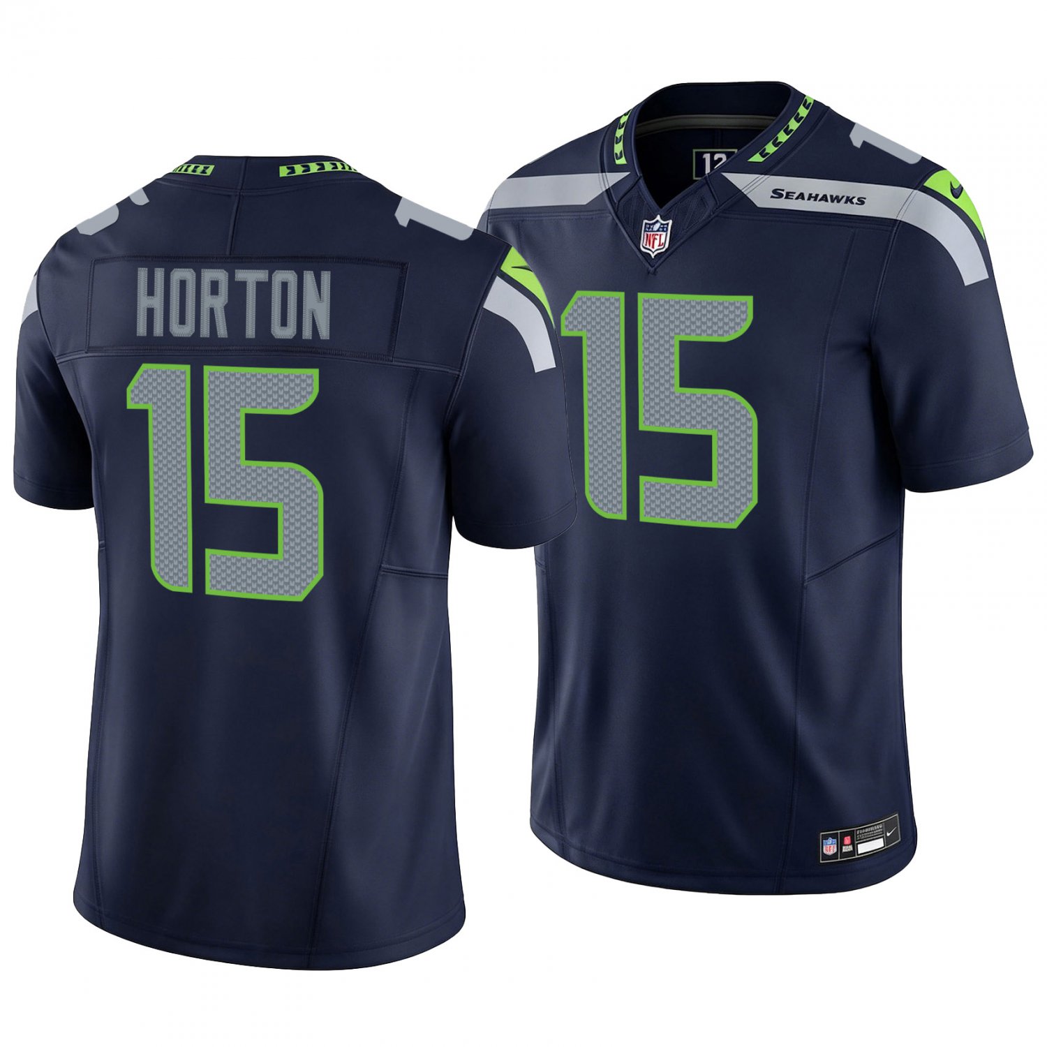 Seattle Seahawks #15 Tory Horton Navy Men's&Youth Jersey