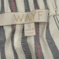 Wayf Off The Shoulder Button Front Striped Shirt Dress. Size Small.