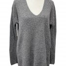Madewell Wool V-Neck Sweater. Gray. Size Small.