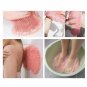 Diabetic-Friendly Exfoliating Shower Massage Mat: Foot Care Made Simple!