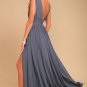 Heavenly Hues Denim Blue Maxi Dress