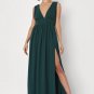 Heavenly Hues Forest Green Maxi Dress