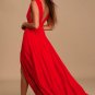 Heavenly Hues Red Maxi Dress