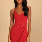 Women's Forever Your Girl Rust Red Bodycon Dress