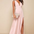 Women's Heavenly Hues Blush Maxi Dress