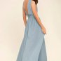Women's Heavenly Hues Light Blue Maxi Dress