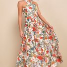 Women's Lilja Cream Floral Print Maxi Dress