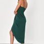 Women's Reinette Dark Green Midi Dress