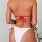 Women's Cherry Picking Red & White Bikini Set