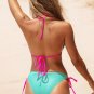 Women's Push Up Triangle Top & Low-Rise Bikini Set