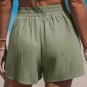 Women's Summer Vacay Green Shorts
