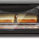 Elite Gourmet ETO236 Personal Compact 2 Slice Countertop Toaster Oven