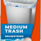 Hefty Medium Trash Bags, Ocean Water Scent, 4 Gallon, 26 Count