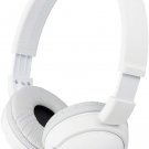 Sony ZX Series Wired On-Ear Headphones, White