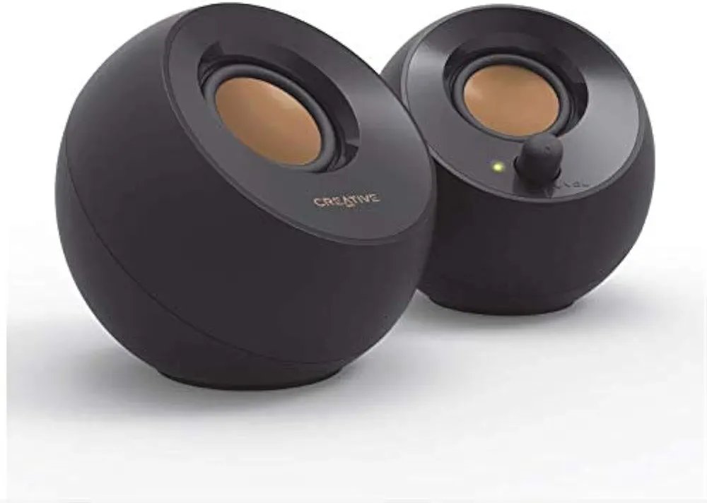 Creative Pebble 2.0 USB-Powered Desktop Speakers with Far-Field