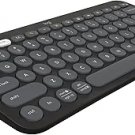 Logitech Pebble Keys 2 K380s, Multi-Device Bluetooth Wireless Keyboard, Customizable