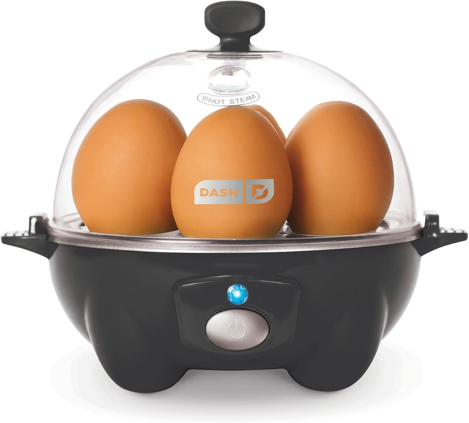 DASH Rapid Egg Cooker: 7 Egg Capacity Electric Egg Cooker for Hard Boiled Eggs, Poached