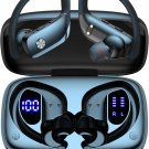 Ear Buds Wireless Earbuds Bluetooth Headphones with 80H Playtime LED Display Case,