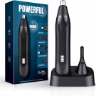 Nose Hair Trimmer for Men - 16000RPM Motor, LED Power Display, Portable