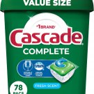 Cascade Complete Dishwasher Pods - Fresh Scent ActionPacs, Dishwasher