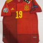 Dani Olmo #19 Spain 20_21 Euro Match Slim Red Home Soccer