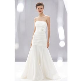 Trumpet / Mermaid Strapless Floor-length Satin Wedding Dresses for Bride 2009 Style