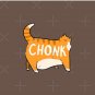Chonky Tabby Cat Pin